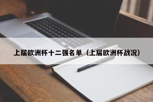 上届欧洲杯十二强名单（上届欧洲杯战况）