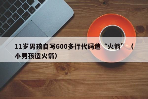 11岁男孩自写600多行代码造“火箭”（小男孩造火箭）